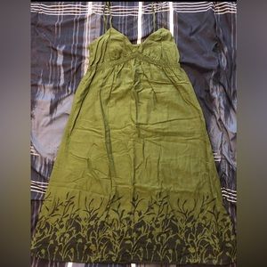 Green dress